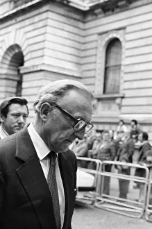 Foreign Secretary Lord Carrington arrives in Downing Street for a cabinet meeting with Foreign Secretary Lord Carrington arrives in Downing Street for a cabinet meeting with
