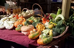 France Annecy different types of Squashes on sale in the local market at Annecy France Annecy different types of Squashes on sale in the local market at Annecy
