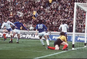 France v Italy World Cup 1978 football Rossi left scores Italy' France v Italy World Cup 1978 football Rossi left scores Italy'