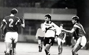 Images Dated 11th October 1989: France versus Scotland October 1989 Ally McCoist striker 1989 world cup