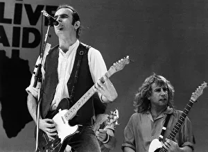 Francis Rossi Live Aid Print 1985