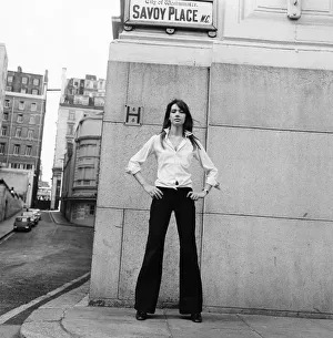 Francoise Hardy, french singer pictured in London, 21st June 1970 Francoise Hardy, french singer pictured in London, 21st June 1970