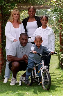 Frank Bruno Boxing July 98 Ex boxer Frank Bruno in the grounds of his large house Frank Bruno Boxing July 98 Ex boxer Frank Bruno in the grounds of his large house