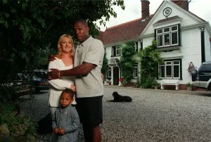 Frank Bruno Boxing July 98 Ex boxer with his wife Laura Frank Bruno Boxing July 98 Ex boxer with his wife Laura