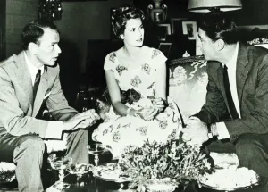 Frank Sinatra With Princess Grace Kelly 1958 Frank Sinatra With Princess Grace Kelly 1958