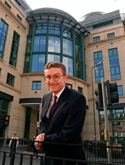 Images Dated 21st April 1997: Fred Goodwin, chief executive Clydesdale Bank, pictured outside head office in Clydesdale