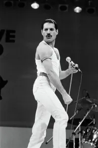 Freddie Mercury Live Aid Print, Wembley Stadium 1985