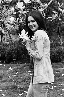 Images Dated 1st May 1973: French singer Anne-Marie David, winner of the 1973 Eurovision Song Contest representing
