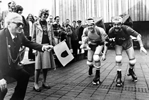 Fundraising was a wheel challenge for these two marathon roller skaters Fundraising was a wheel challenge for these two marathon roller skaters