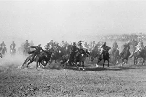 A game of Buzkashi in the Afghan town of Mazar e Sharif A game of Buzkashi in the Afghan town of Mazar e Sharif