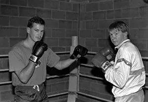 Gary Grounds (left) and Geoff McCreesh, boxers who will contest the NABC Championship Gary Grounds (left) and Geoff McCreesh, boxers who will contest the NABC Championship