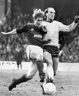 Gary MacKay Hearts football player beats Jim Duffy season 1985/86 Gary MacKay Hearts football player beats Jim Duffy season 1985/86