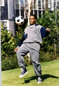 Gary McDonald Actor Playing Football A©Mirrorpix Gary McDonald Actor Playing Football A©Mirrorpix