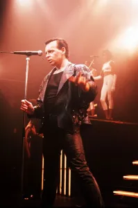 Gary Numan live on stage in concert circa 1985 Gary Numan live on stage in concert circa 1985