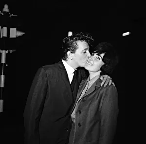 Gene Vincent reconciled with his wife tonight, after a recording session at BBC Players Gene Vincent reconciled with his wife tonight, after a recording session at BBC Players