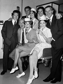 General Hospital television programme cast members 1972 Seated Left to Right General Hospital television programme cast members 1972 Seated Left to Right