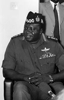General Idi Amin with Foreign Secetary James Callaghan General Idi Amin with Foreign Secetary James Callaghan
