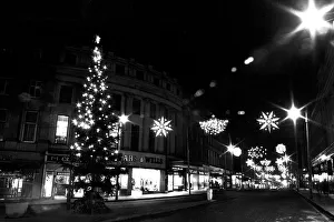 General pictures of Newcastle City Centre at night with the Christmas decorations in full General pictures of Newcastle City Centre at night with the Christmas decorations in full