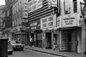 General views of Soho, London. 16th August 1980 General views of Soho, London. 16th August 1980