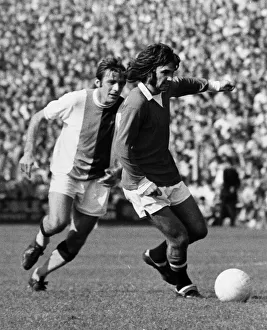 George Best of Manchester United 1971 in action against Crystal Palace 11th George Best of Manchester United 1971 in action against Crystal Palace 11th