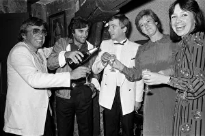 George Best with Patrick Lineham, Chris Benbrook, Carolyn Furby George Best with Patrick Lineham, Chris Benbrook, Carolyn Furby