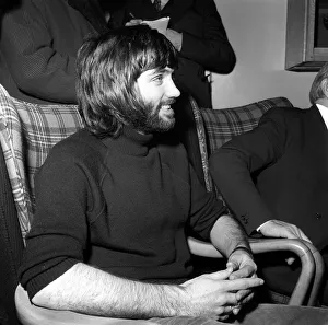 George Best and Sir Matt Busby January 1971 after George had returned George Best and Sir Matt Busby January 1971 after George had returned