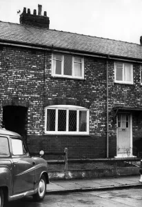George Best's former lodgings at Aycliffe Avenue, Chorlton-cum-Hardy, Manchester George Best's former lodgings at Aycliffe Avenue, Chorlton-cum-Hardy, Manchester