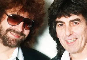 George Harrison formerly of The Beatles with Jeff Lynne Circa 1980s George Harrison formerly of The Beatles with Jeff Lynne Circa 1980s