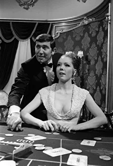 George Lazenby as James Bond 007 in the film On Her Majestys Secret Service at the Black George Lazenby as James Bond 007 in the film On Her Majestys Secret Service at the Black