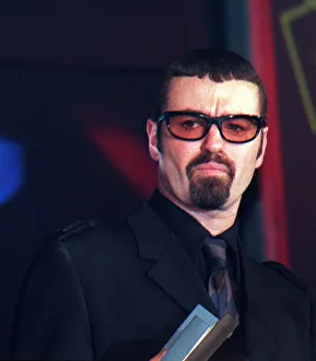 George Michael at Capital Radio Awards where he collected best male vocalist George Michael at Capital Radio Awards where he collected best male vocalist