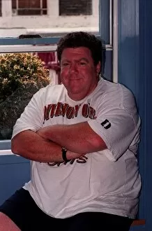 Images Dated 5th August 1998: George Wendt Actor August 98 Who stared in Cheers