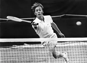 Gerald Battrick, pictured during the Northern Lawn Tennis Tournament at Didsbury on 4th Gerald Battrick, pictured during the Northern Lawn Tennis Tournament at Didsbury on 4th