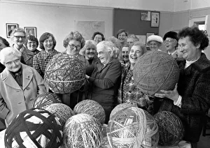 A giant ball of wool proved a winner for Halford Thursday Club in a competition organised A giant ball of wool proved a winner for Halford Thursday Club in a competition organised