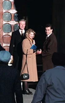 Gillian Taylforth January 1994 actress outside court during the libel suit against Gillian Taylforth January 1994 actress outside court during the libel suit against