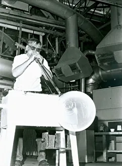 Glass blower Jimmy Davidson was awarded the British Empire Medal in the Birthday Honours Glass blower Jimmy Davidson was awarded the British Empire Medal in the Birthday Honours