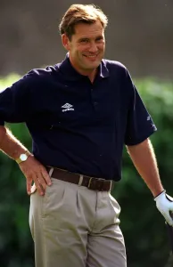 Glenn Hoddle England Manager plays golf June 1998 on rest day during the World Cup Glenn Hoddle England Manager plays golf June 1998 on rest day during the World Cup