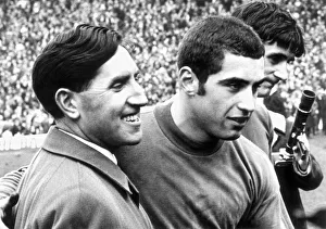 Goalkeeper Peter Shilton seen with Leicester City manager Frank OOFarrell in 1969 Goalkeeper Peter Shilton seen with Leicester City manager Frank OOFarrell in 1969