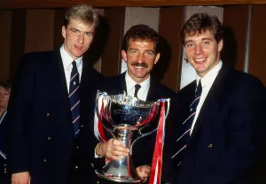 Graeme Souness with Ian Ferguson & Ally McCoist 1988 Graeme Souness with Ian Ferguson & Ally McCoist 1988