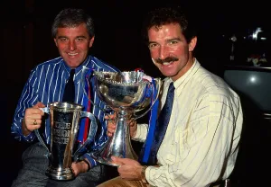 Graeme Souness & Walter Smith with the League Cup Trophy and Skol Trophy in October 1987 Graeme Souness & Walter Smith with the League Cup Trophy and Skol Trophy in October 1987