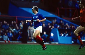 Graham Roberts in action for Rangers December 1986 Graham Roberts in action for Rangers December 1986