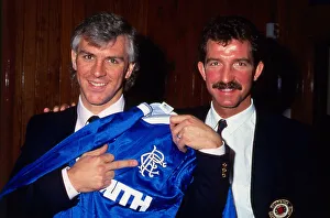 Graham Roberts & manager Graeme Souness December 1986 Graham Roberts & manager Graeme Souness December 1986