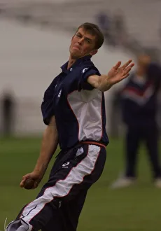Greame Swann England Cricket Spinner Net Practice Oval 1999 weby Greame Swann England Cricket Spinner Net Practice Oval 1999 weby