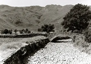Great Langdale Beck in Lake District, pictured during the long hot summer drought of 1976 Great Langdale Beck in Lake District, pictured during the long hot summer drought of 1976
