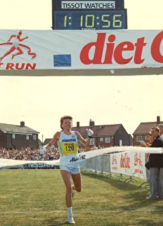 The Great North Run 15 September 1991 - Ingrid Kristiansen - winner of the women' The Great North Run 15 September 1991 - Ingrid Kristiansen - winner of the women'