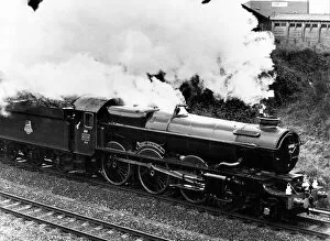 Images Dated 1st October 1971: Great Western Railway (GWR) 6000 Class King George V steam locomotive, October 1971