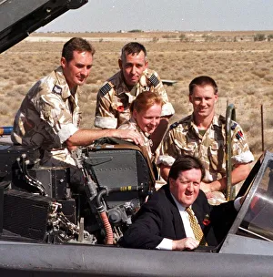 Group Capt Alan Vincent in Kuwait November 1998 who spoke to Tony Blair before Group Capt Alan Vincent in Kuwait November 1998 who spoke to Tony Blair before