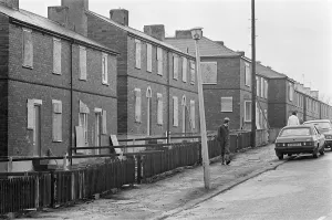 Grove Hill Housing Estate, Middlesbrough, North Yorkshire, 23rd January 1980 Grove Hill Housing Estate, Middlesbrough, North Yorkshire, 23rd January 1980