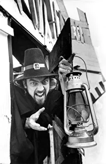Guy Fawkes, in the shape of stunt man Dave Danzig at Washington Art Centre where Dave Guy Fawkes, in the shape of stunt man Dave Danzig at Washington Art Centre where Dave