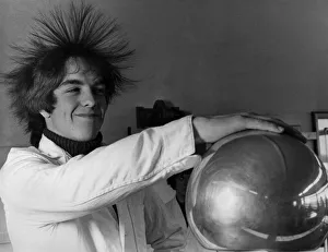 That Hair-raising feeling. April 1970 P018768 That Hair-raising feeling. April 1970 P018768