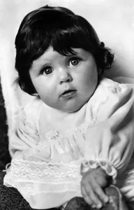 She had her hair in ribbons when she was one day old, and now, at 5 months old She had her hair in ribbons when she was one day old, and now, at 5 months old